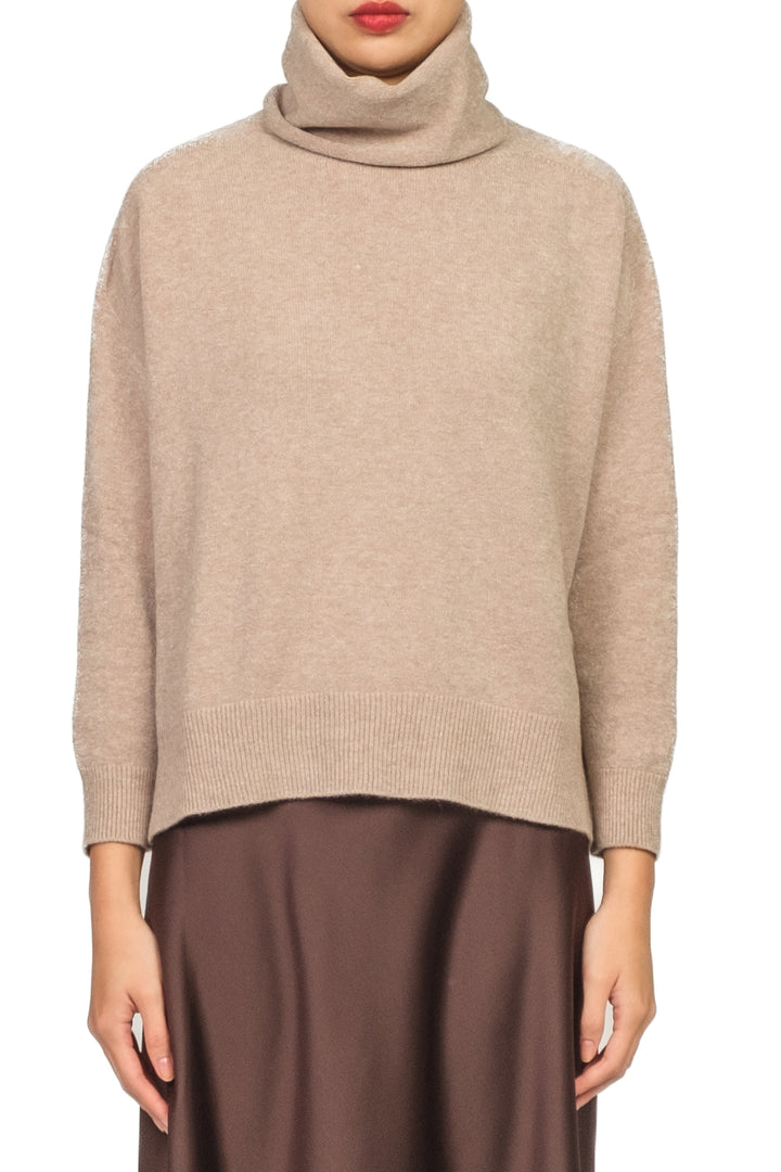 Kontatto - Maglia collo alto con spacchi Art. FA101N