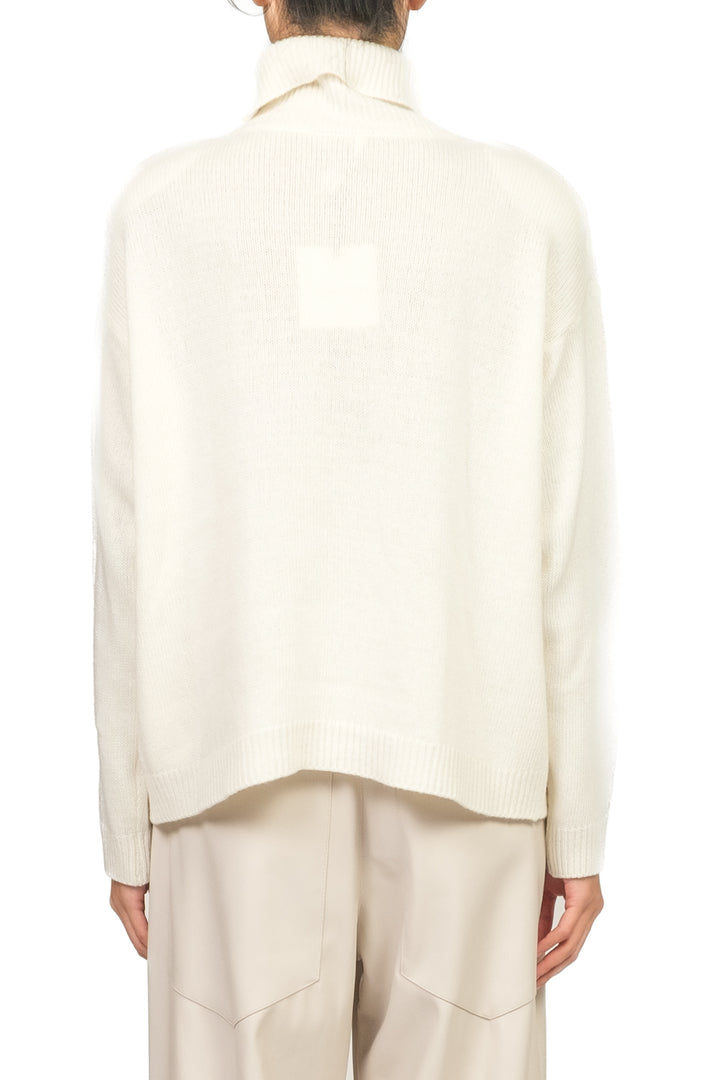 Tensione In - Maglia collo alto con spalline Art. D82075