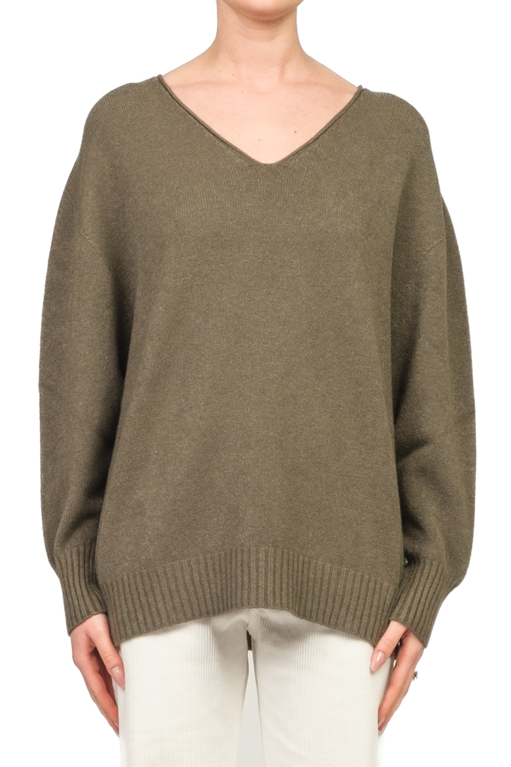 Kontatto - Maglia over scollo V  Art. FA106N