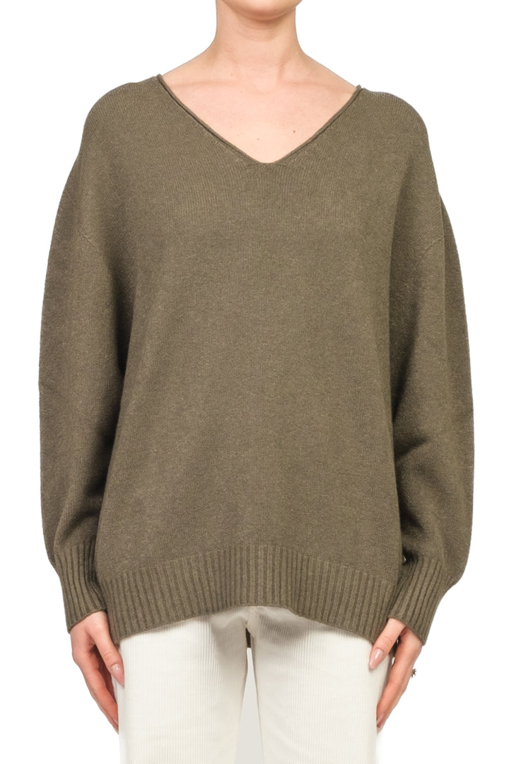 Kontatto - Maglia over scollo V  Art. FA106N