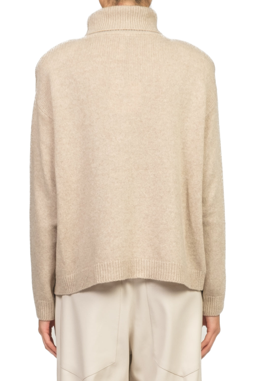 Tensione In - Maglia collo alto con spalline Art. D82075