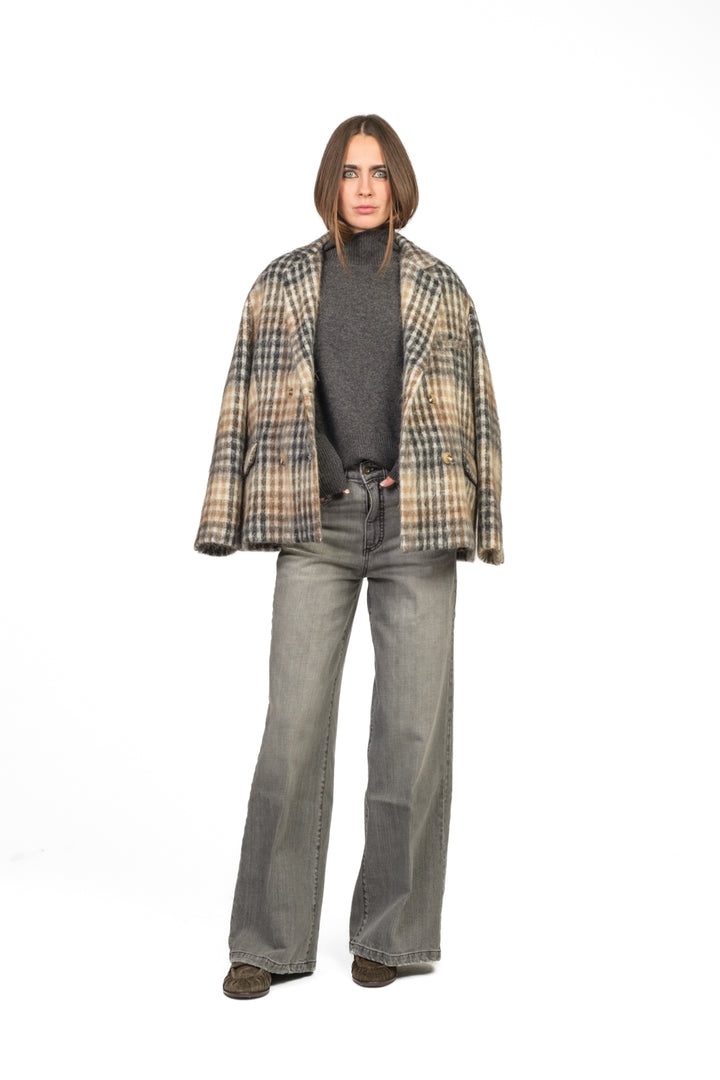 Tensione In - Maglia stondata collo lupetto Art. WL730AI25