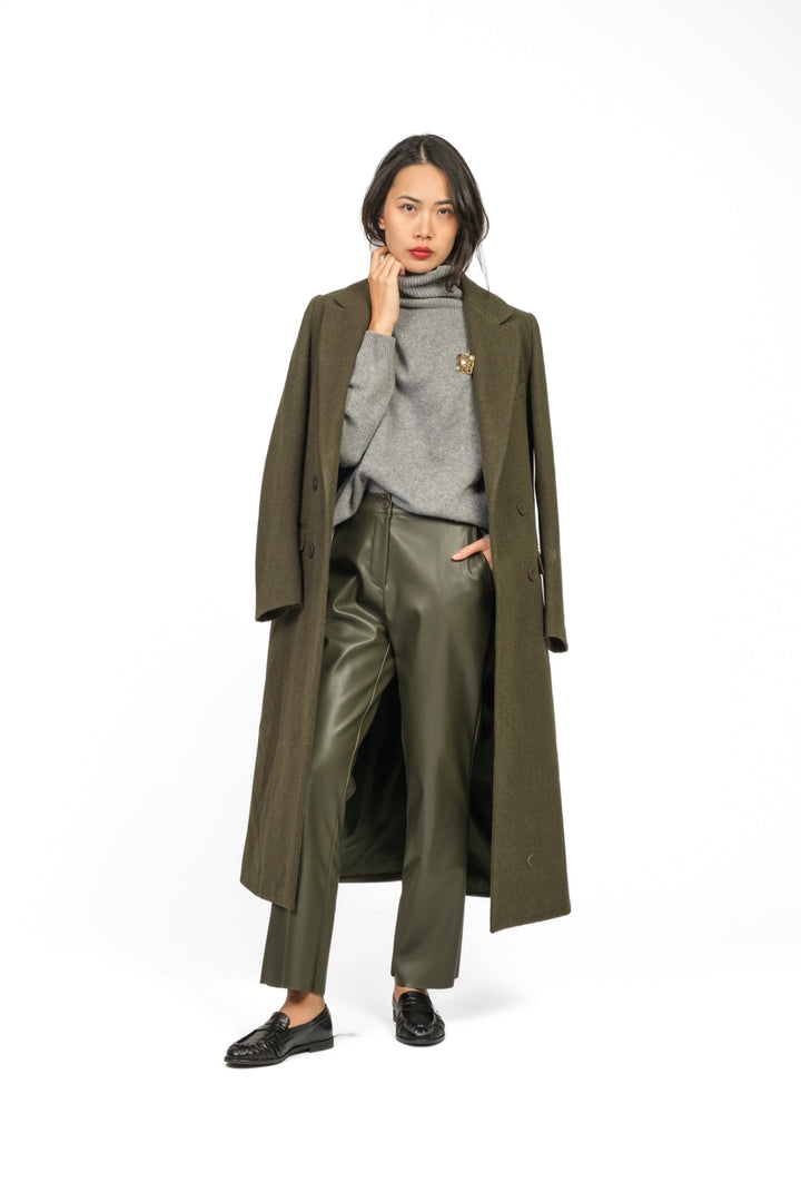 Tensione In - Maglia collo alto con spalline Art. D82075