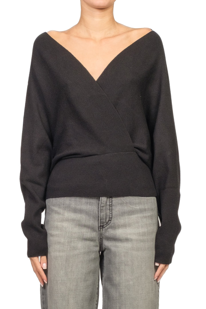 Have One - Maglia scollo v manica pipistrello Art. MFP-P161