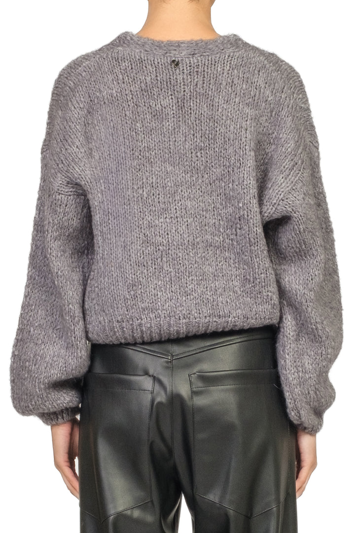 Dixie - Cardigan crop misto mohair Art. M277Y234/M277Y324