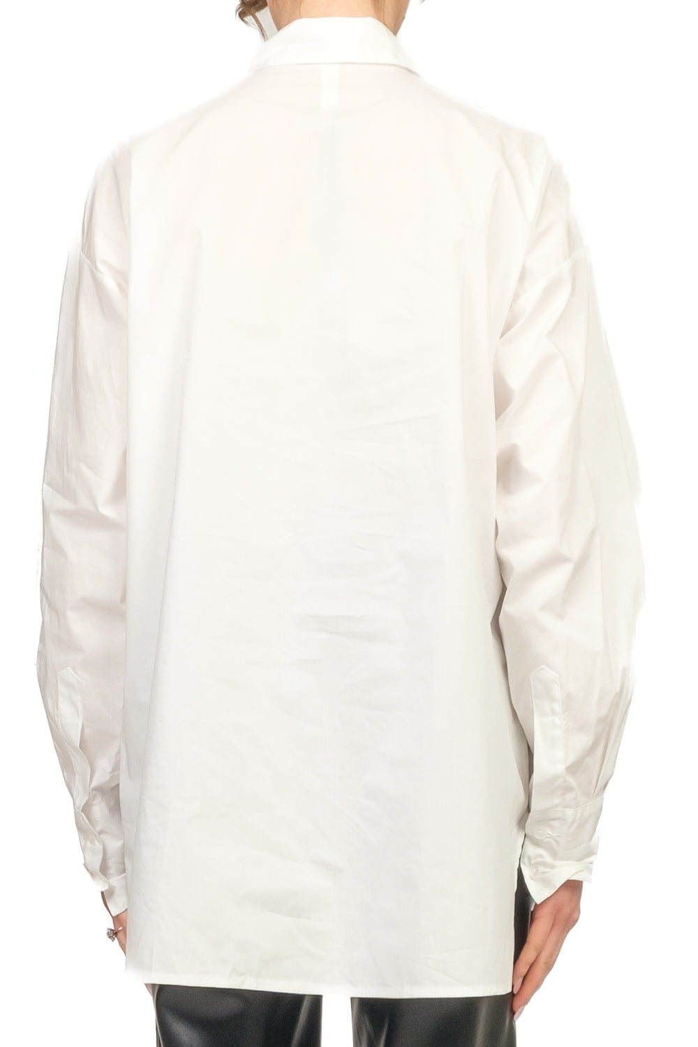 Tensione In - Camicia over con applicazione Art. W25CC51