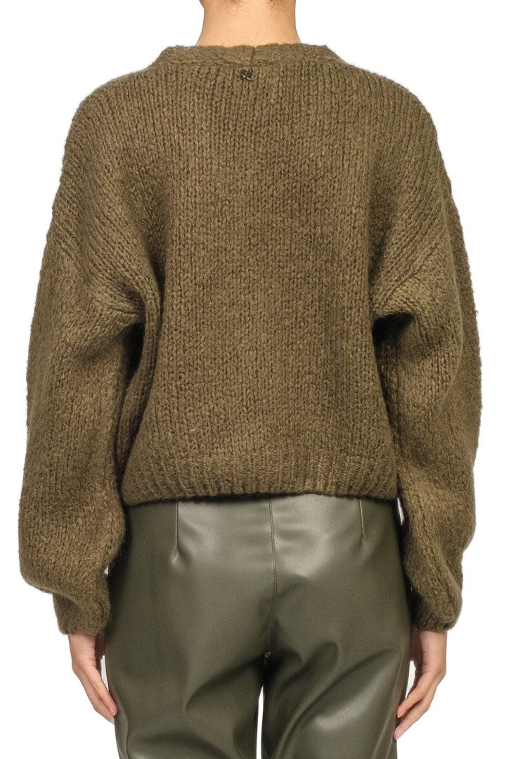 Dixie - Cardigan crop misto mohair Art. M277Y234/M277Y324