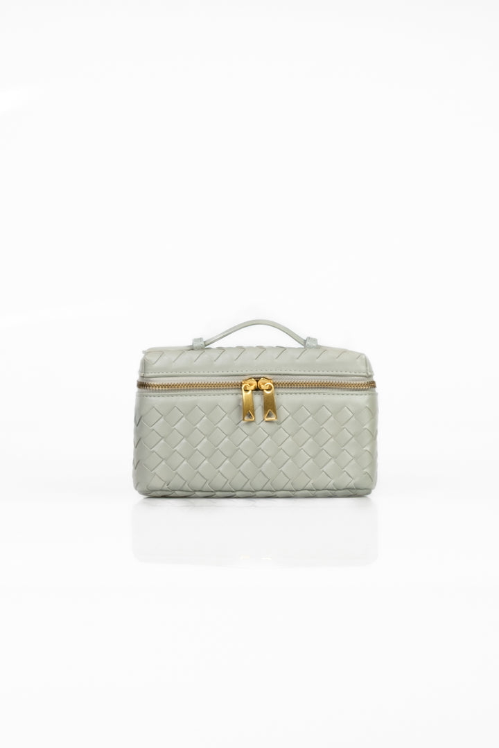 Upper - Borsa mini bauletto intrecciata