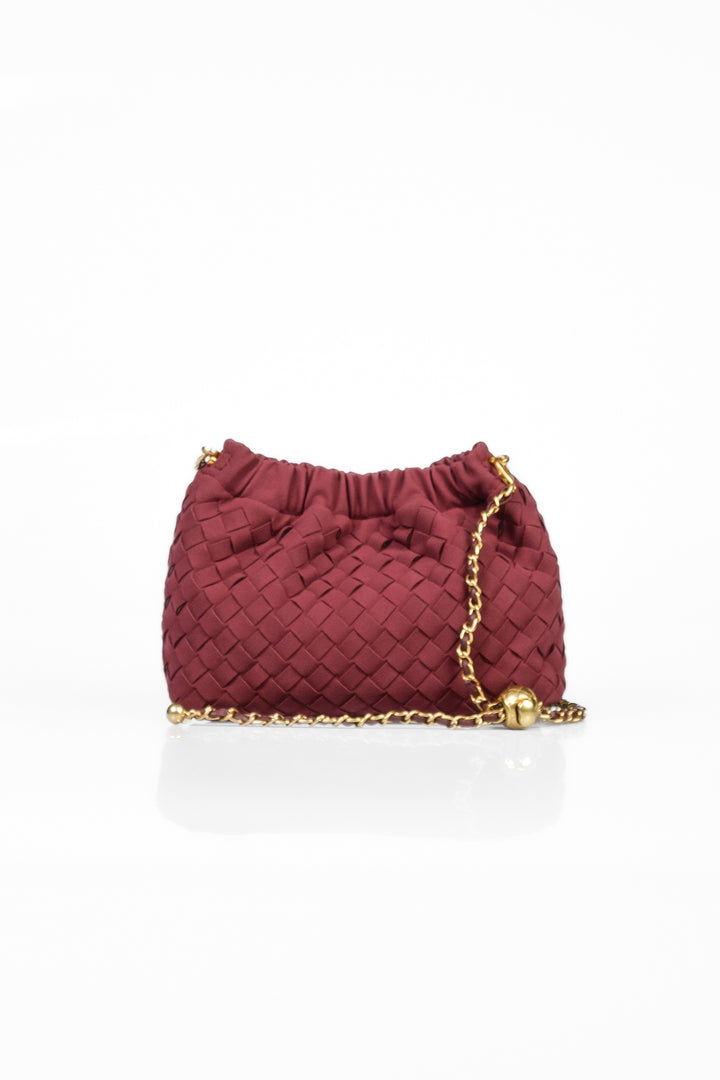 Upper - Borsa arricciata scamosciata