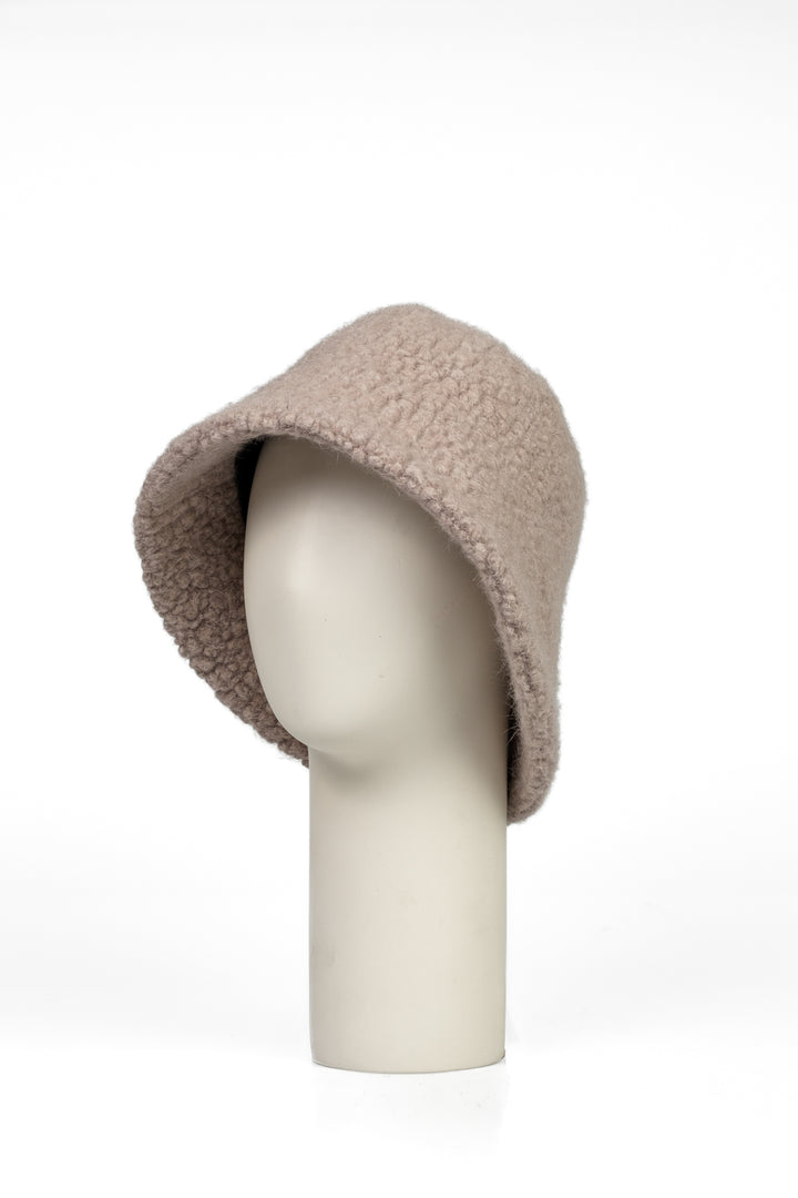 Upper - Cappello secchiello teddy
