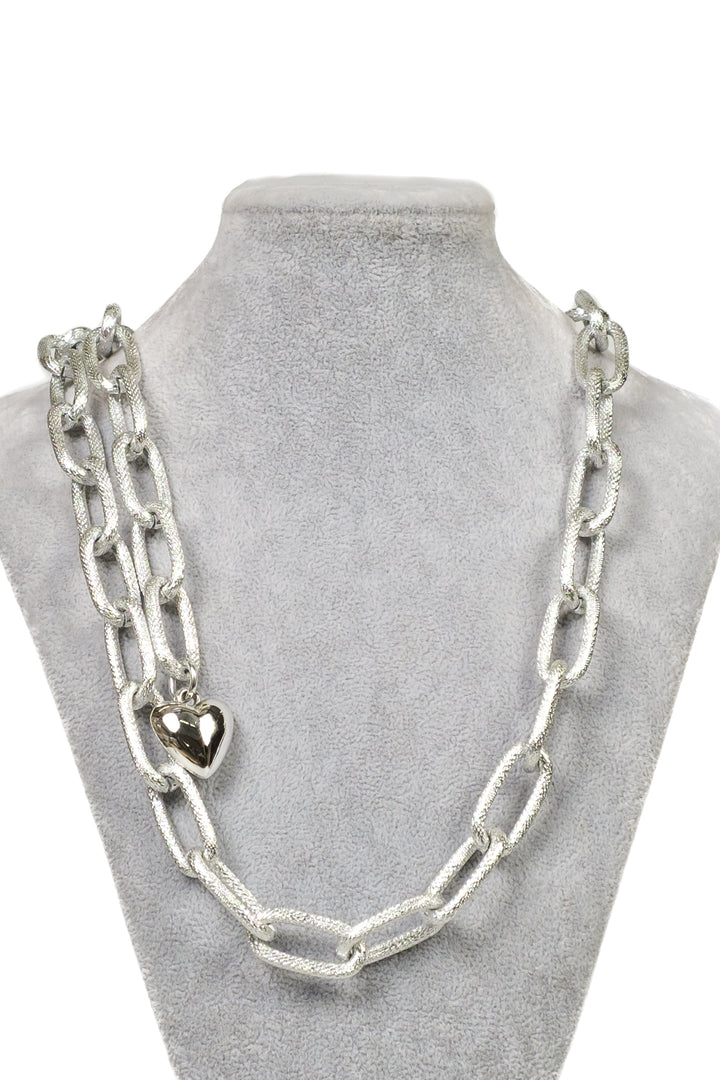 Upper - Collana catena cuore