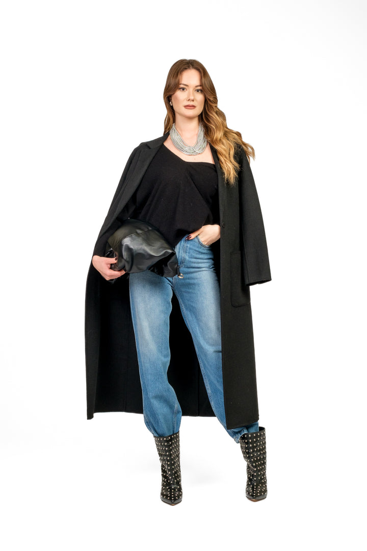 Tensione in - Maglia scollo V bottoni posteriori Art. WL544AI25