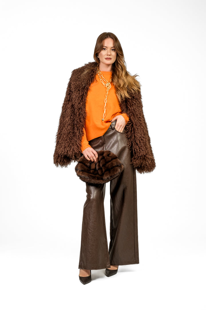 Vicolo - Maglia scatoletta girocollo Art. 22225F