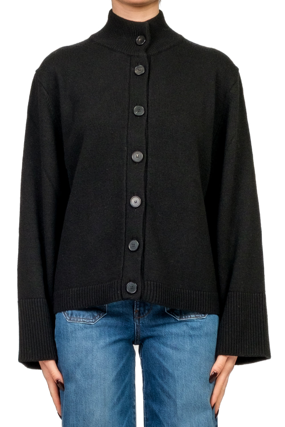 Vicolo - Cardigan collo alto Art. 77407F