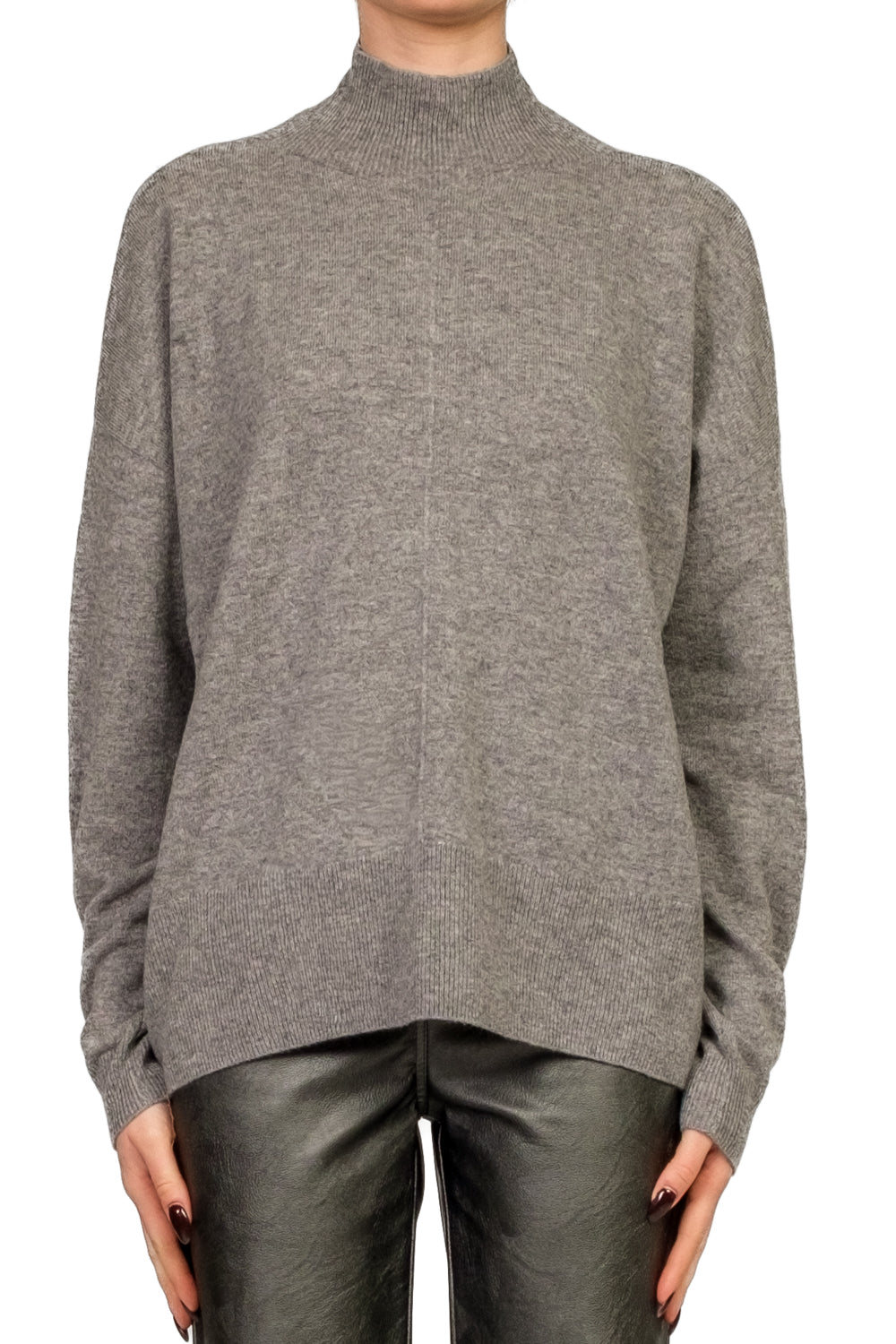 Vicolo - Maglia collo alto con spacchetti Art. 22224F