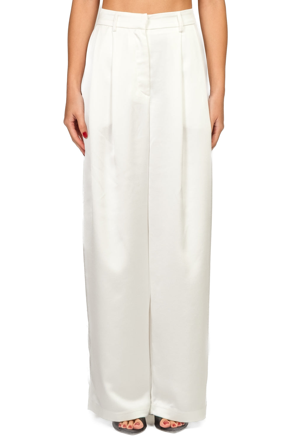 Tensione In - Pantalone palazzo satin Art. 38308