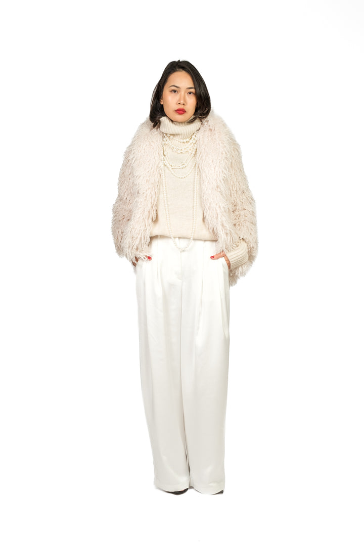 Tensione In - Pantalone palazzo satin Art. 38308