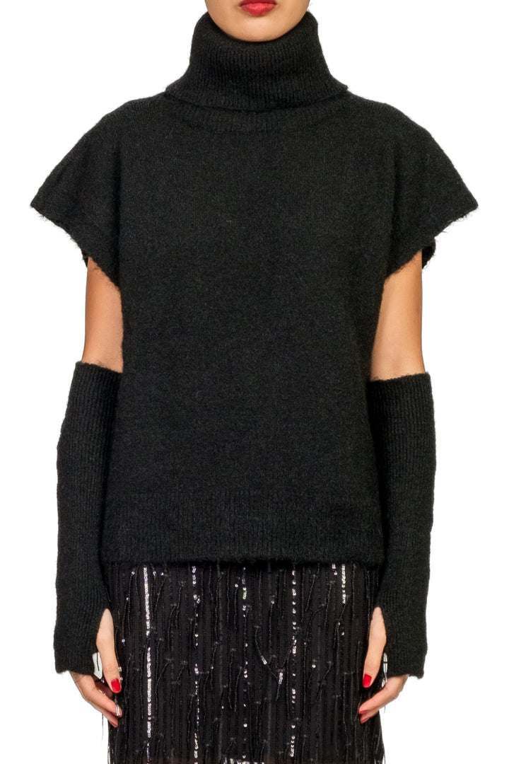 Tensione In - Gilet collo alto con manicotti Art. 26030