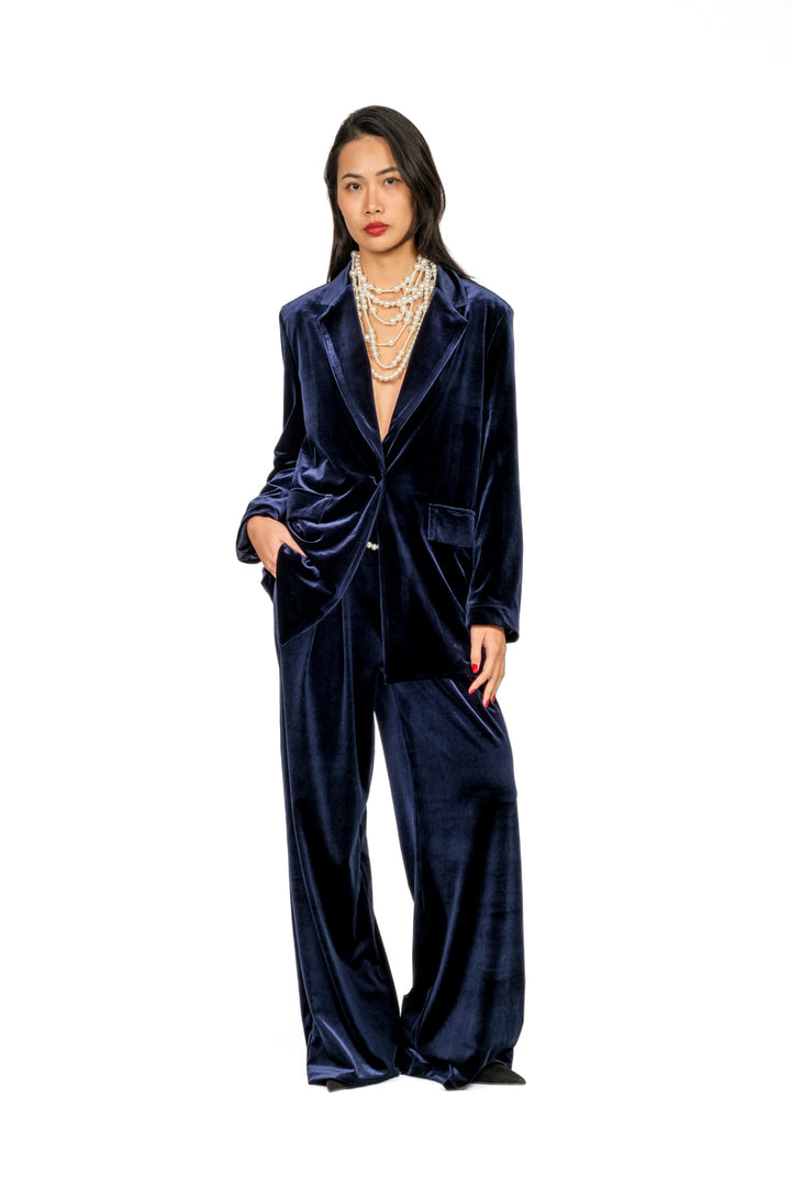 Tensione In - Completo ciniglia giacca e pantalone Art. L50003AT