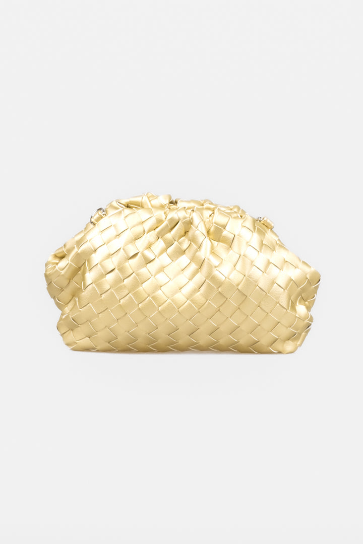 Upper - Borsa clutch intrecciata