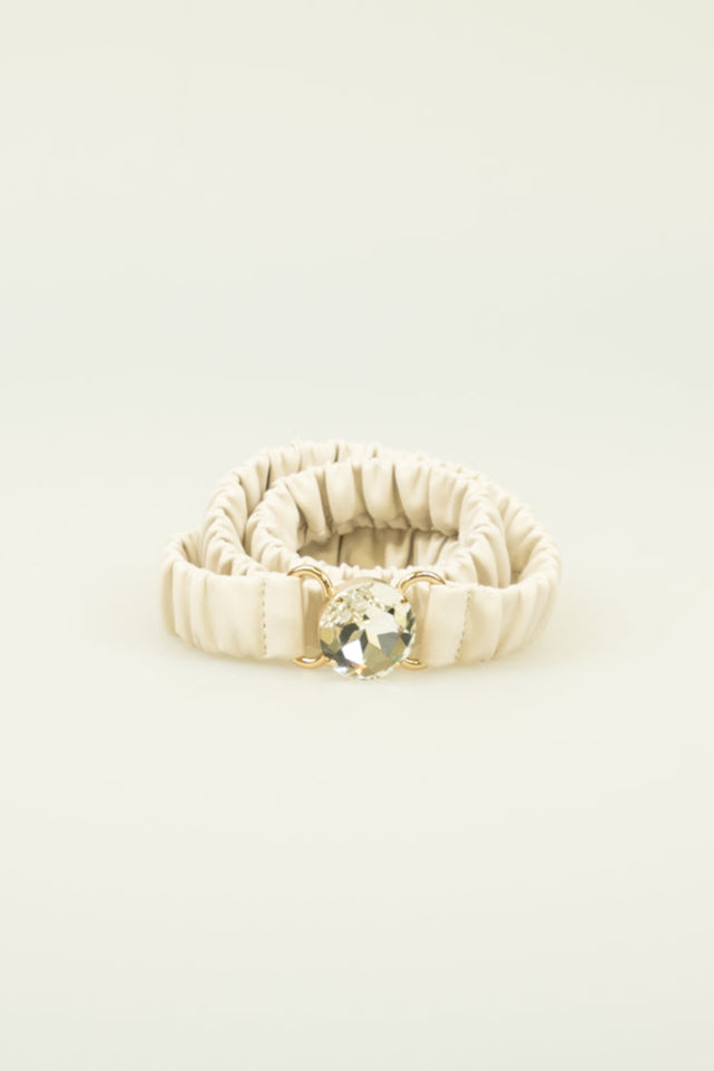 Upper - Cintura elastico con gioiello piccola