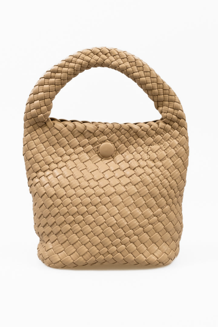 Upper - Borsa secchiello intrecciata