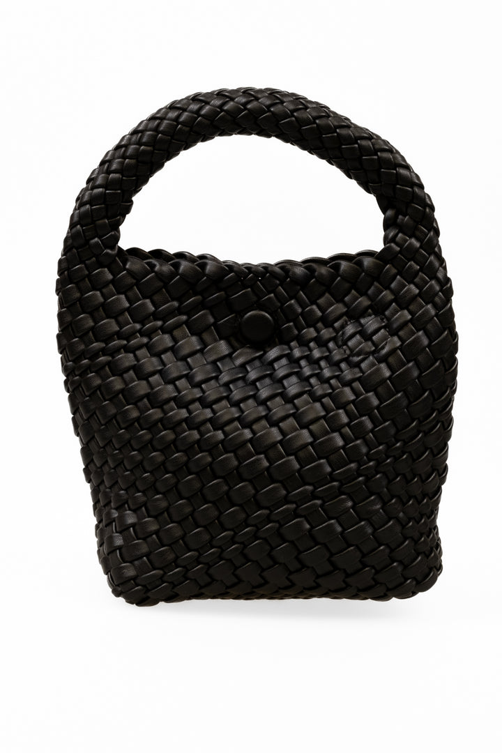 Upper - Borsa secchiello intrecciata