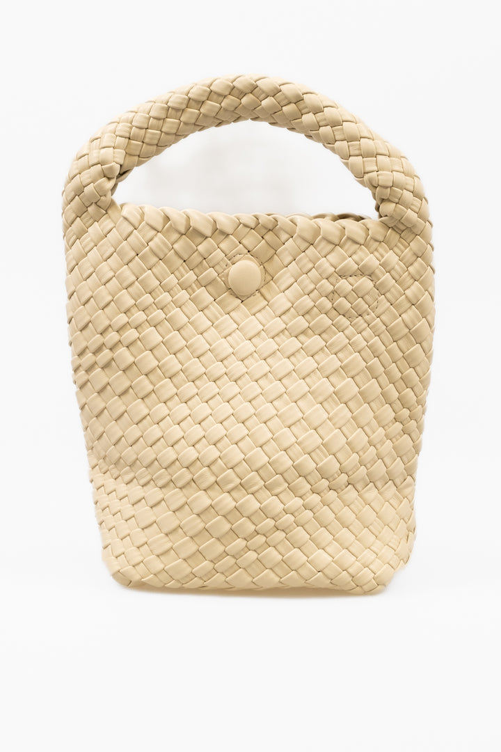Upper - Borsa secchiello intrecciata