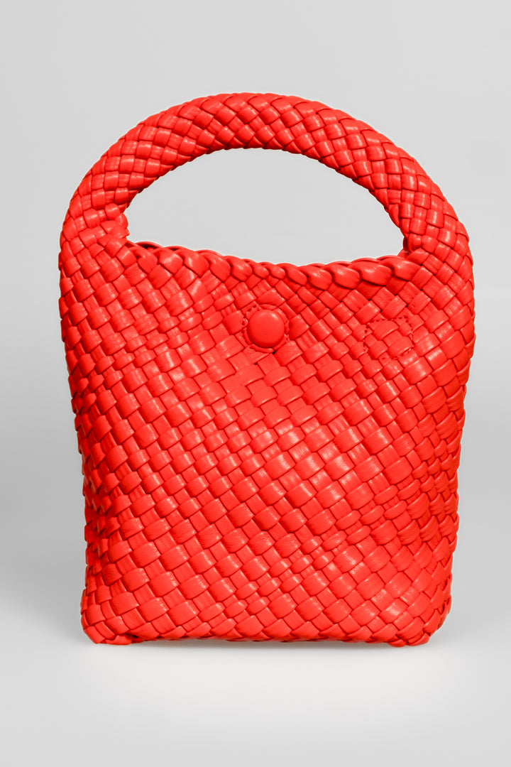 Upper - Borsa secchiello intrecciata