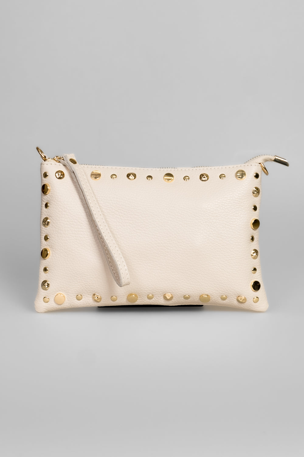 Upper - Borsa pochette con borchie