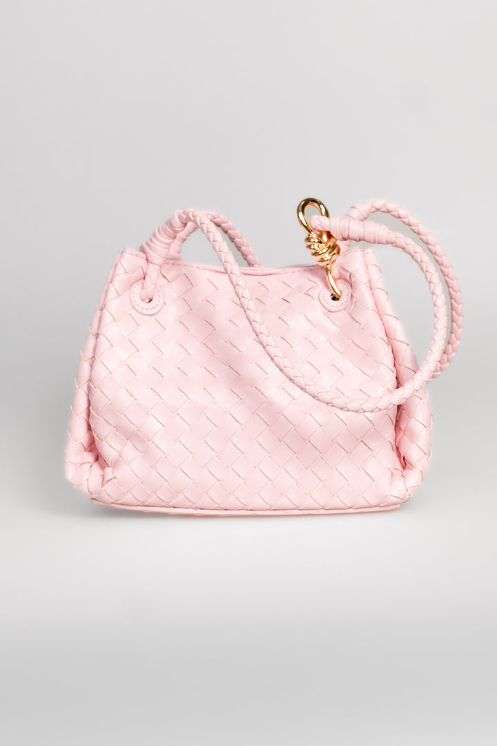 Upper - Borsa intrecciata a spalla