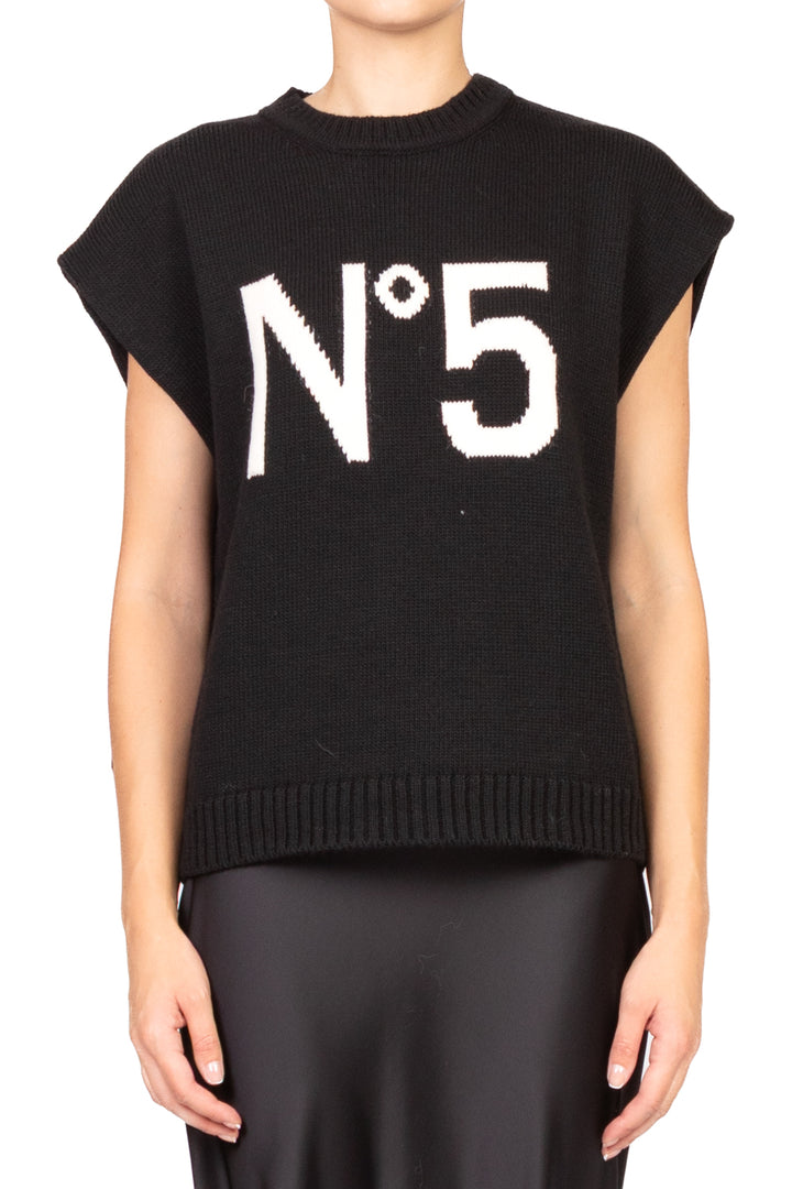 Tensione In - Gilet in maglia N5 Art. W5HMT10A400