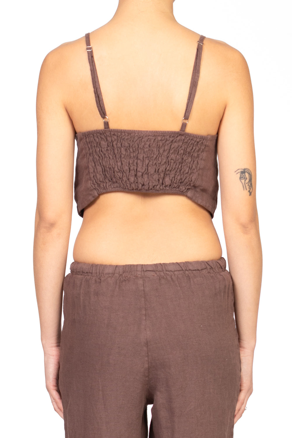 Vicolo - Top bralette in lino Art. TD2286