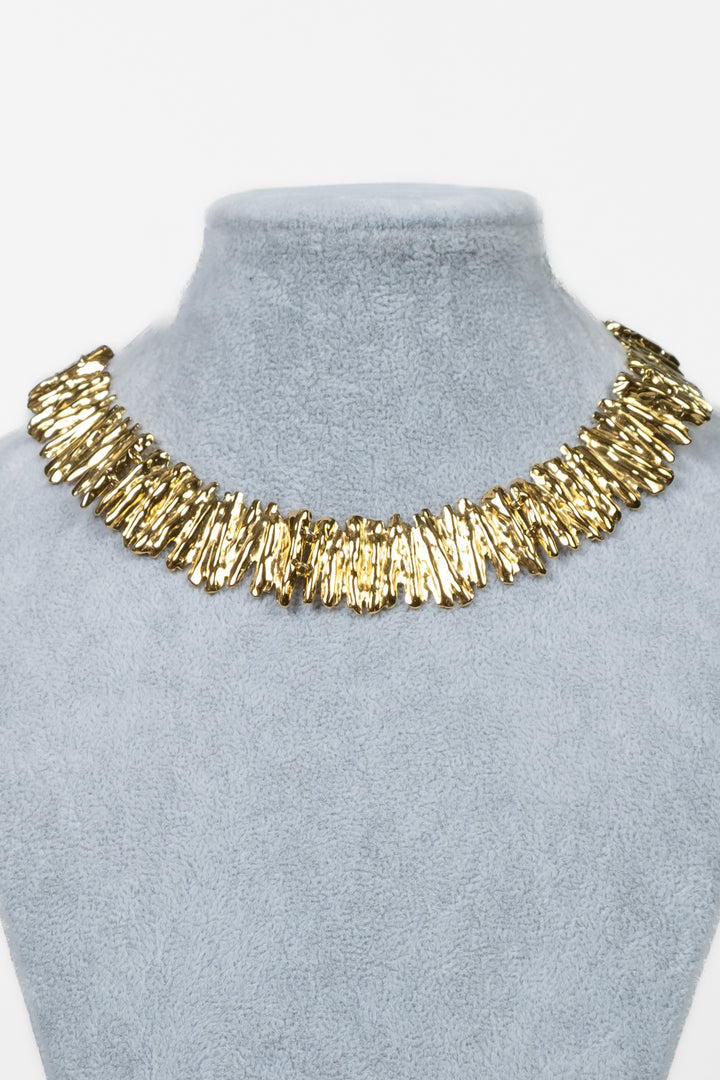 Upper - Collana girocollo martellato