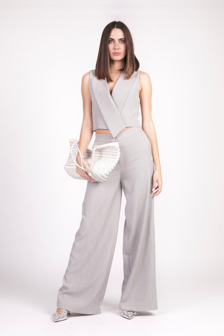 Imperial - Gilet crop incrociato Art. LC71JME