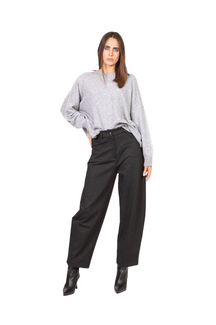 Vicolo - Maglia girocollo spilla perla Art. 77370F