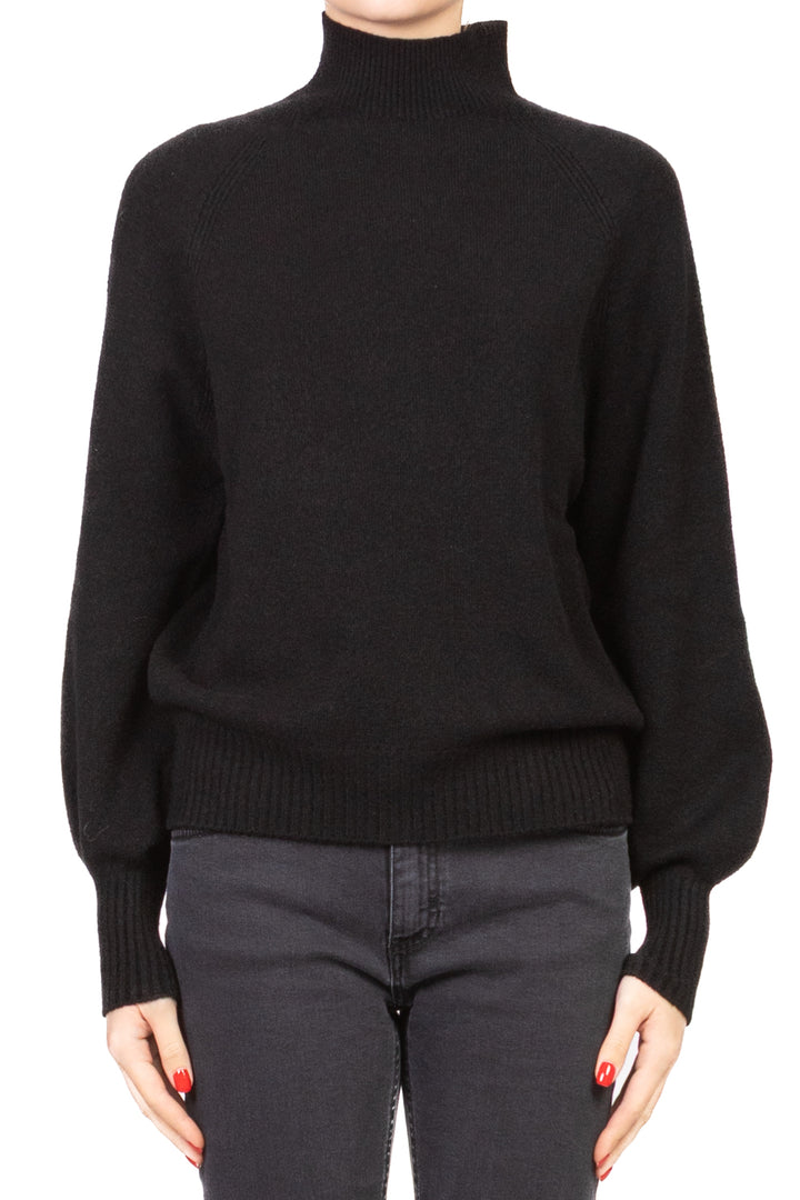 Kontatto - Maglia mezzo collo manica palloncino Art. 3M0837C