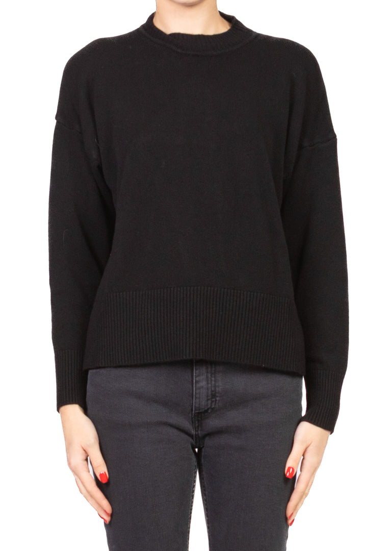 Vicolo - Maglia girocollo con spacchetti Art. 77341F