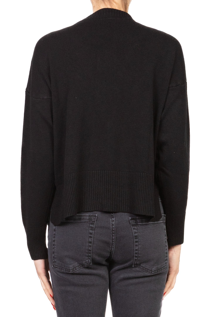 Vicolo - Maglia girocollo con spacchetti Art. 77341F