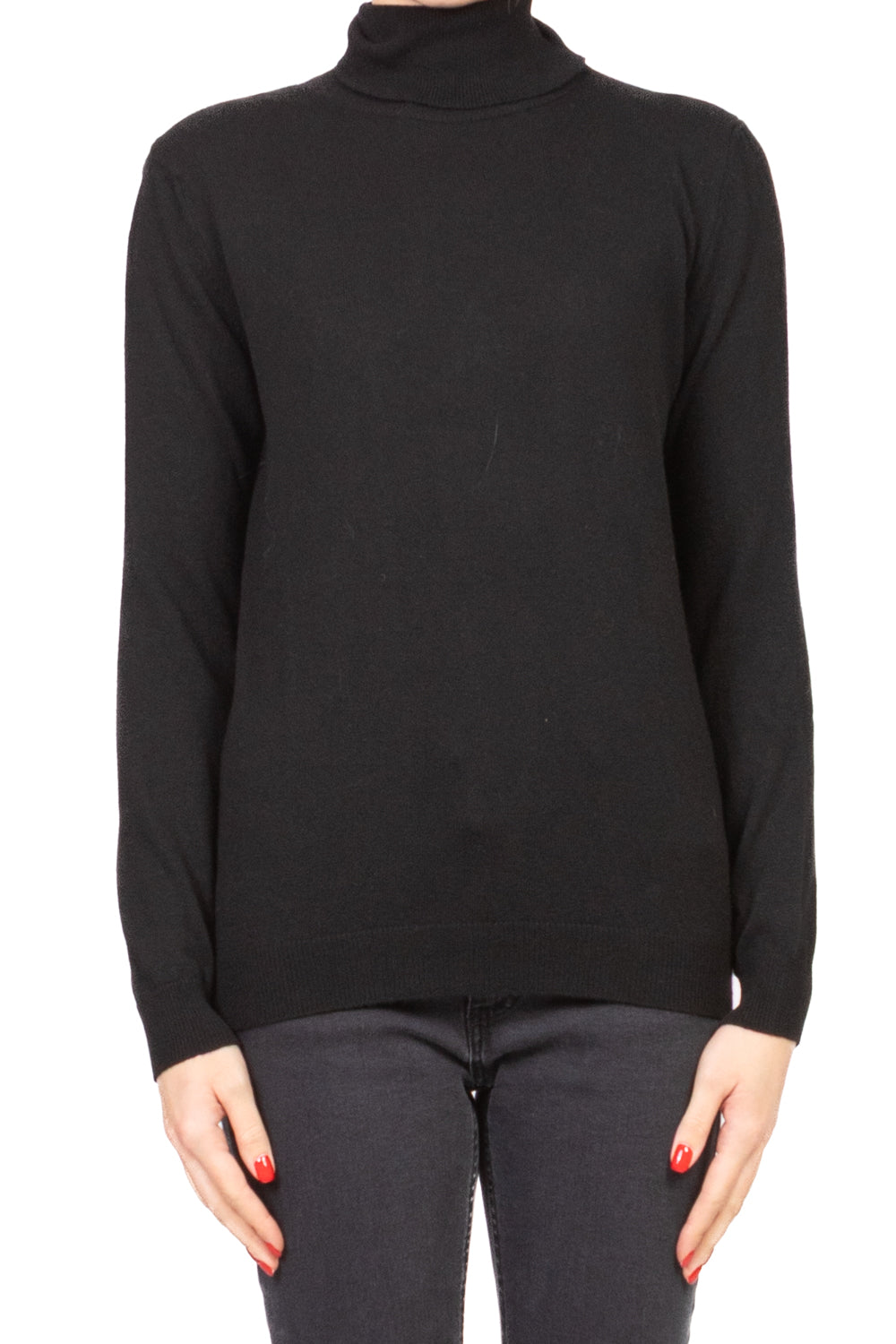 Angela Davis - Maglia scatoletta collo alto Art. RI9PA20