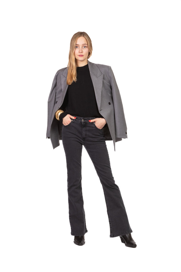 Vicolo - Maglia girocollo con spacchetti Art. 77341F