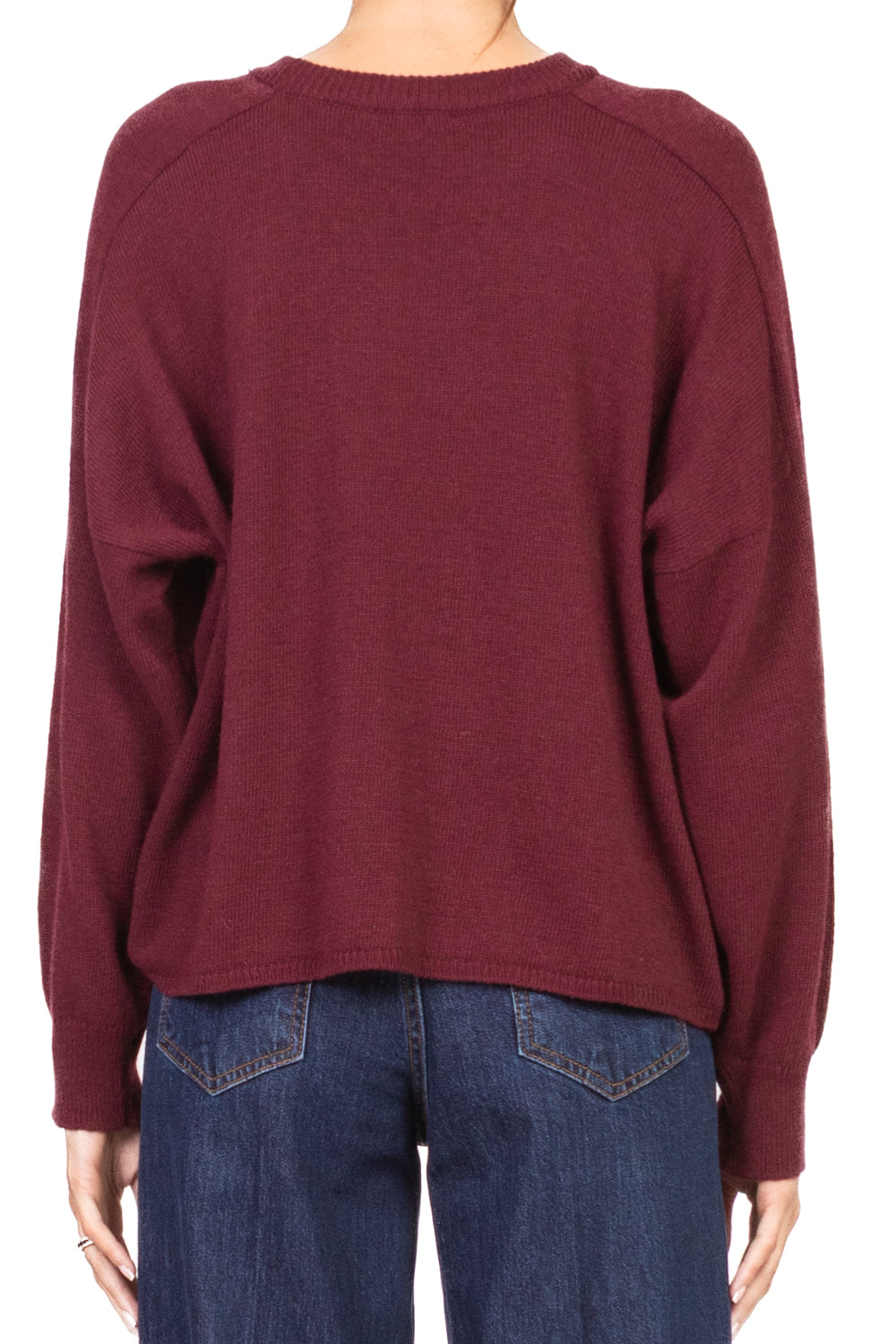 Vicolo - Maglia girocollo spilla perla Art. 77370F