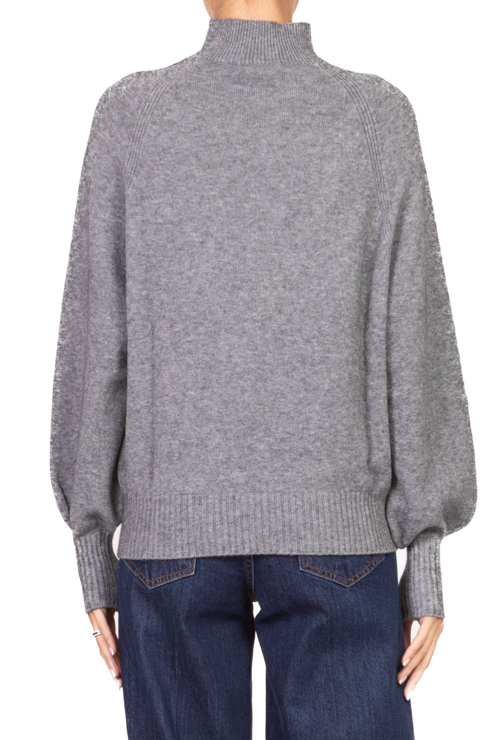 Kontatto - Maglia mezzo collo manica palloncino Art. 3M0837C