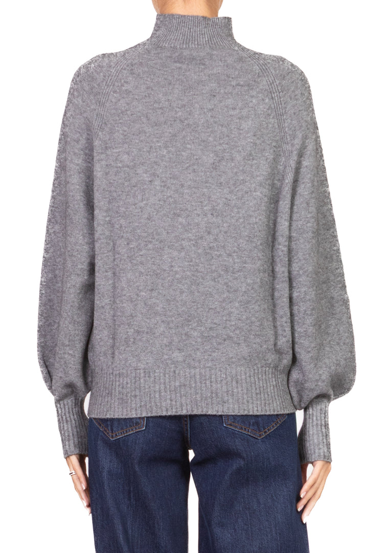 Kontatto - Maglia mezzo collo manica palloncino Art. 3M0837C