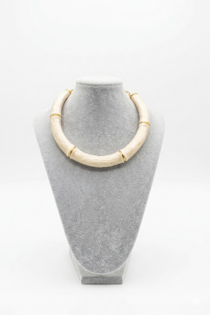 Upper - Collana girocollo osso