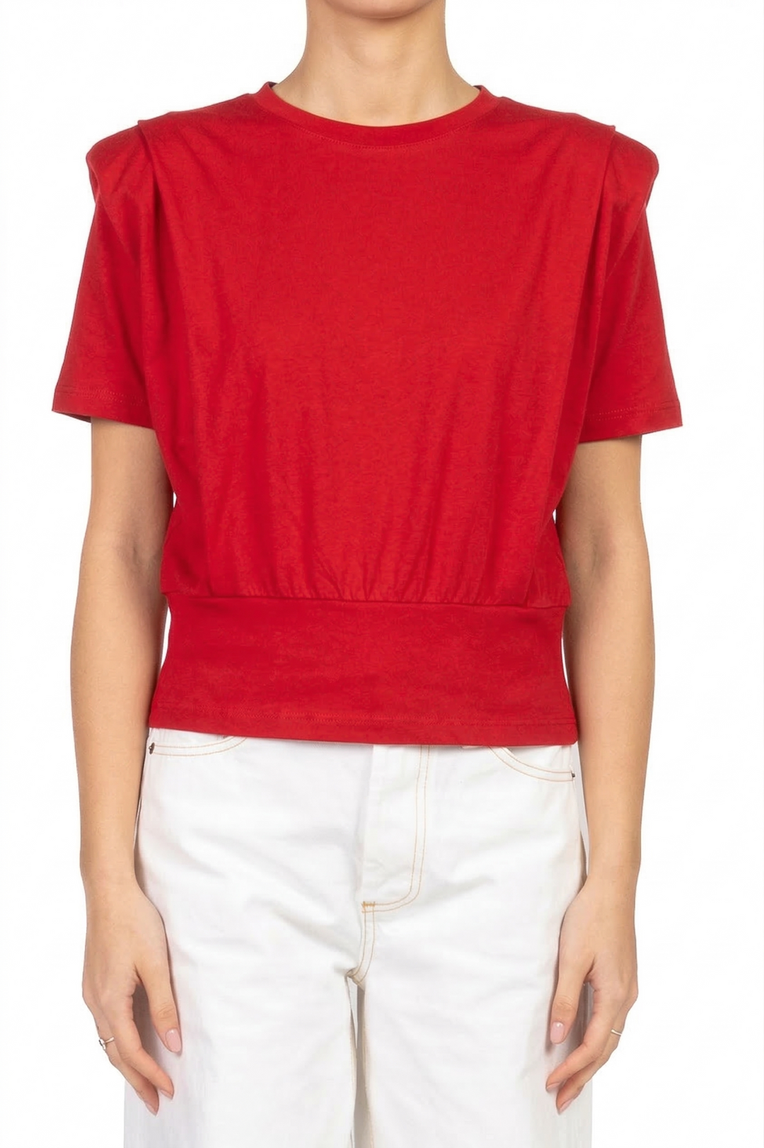 Dixie - T-shirt spalline e fascia Art. T262A103