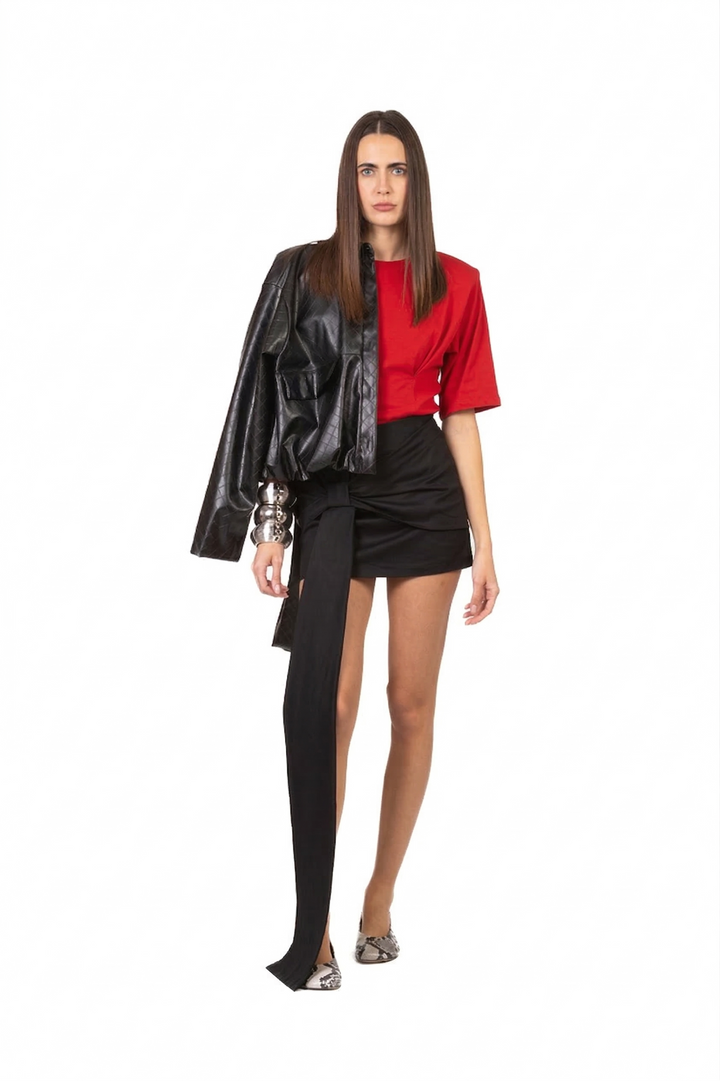 Dixie - T-shirt spalline e fascia Art. T262A103