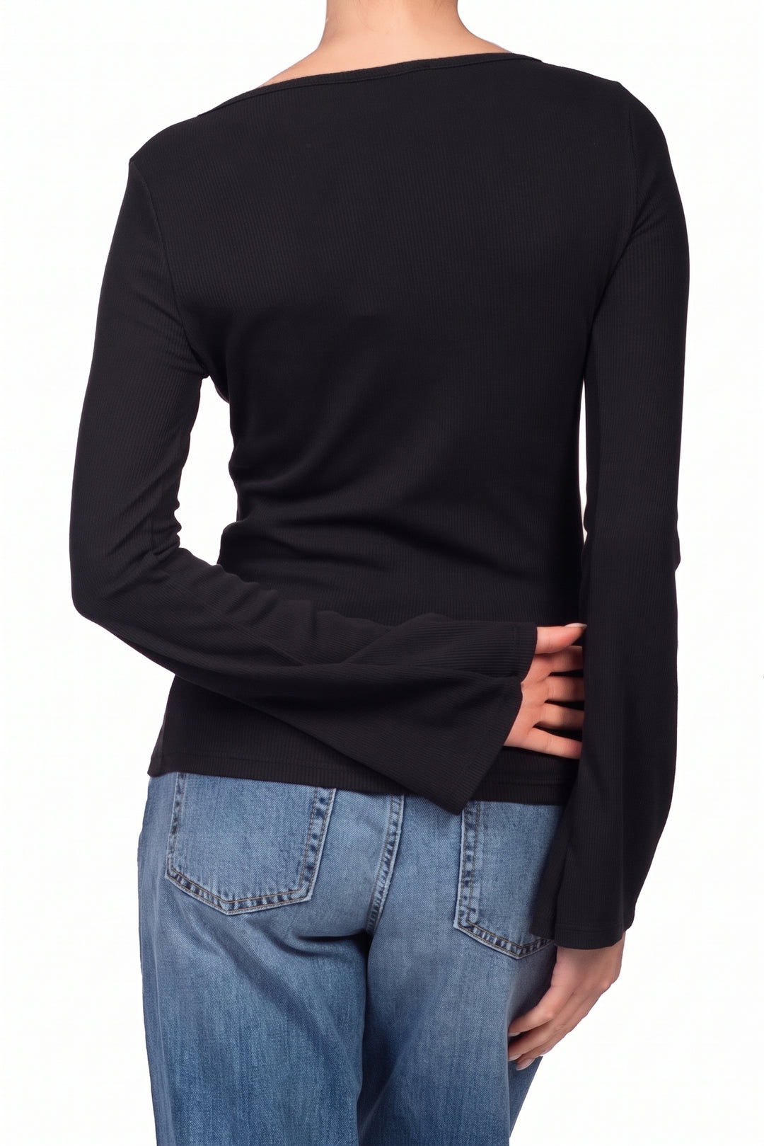 Vicolo - T-Shirt serafino costine Art. UAC0136