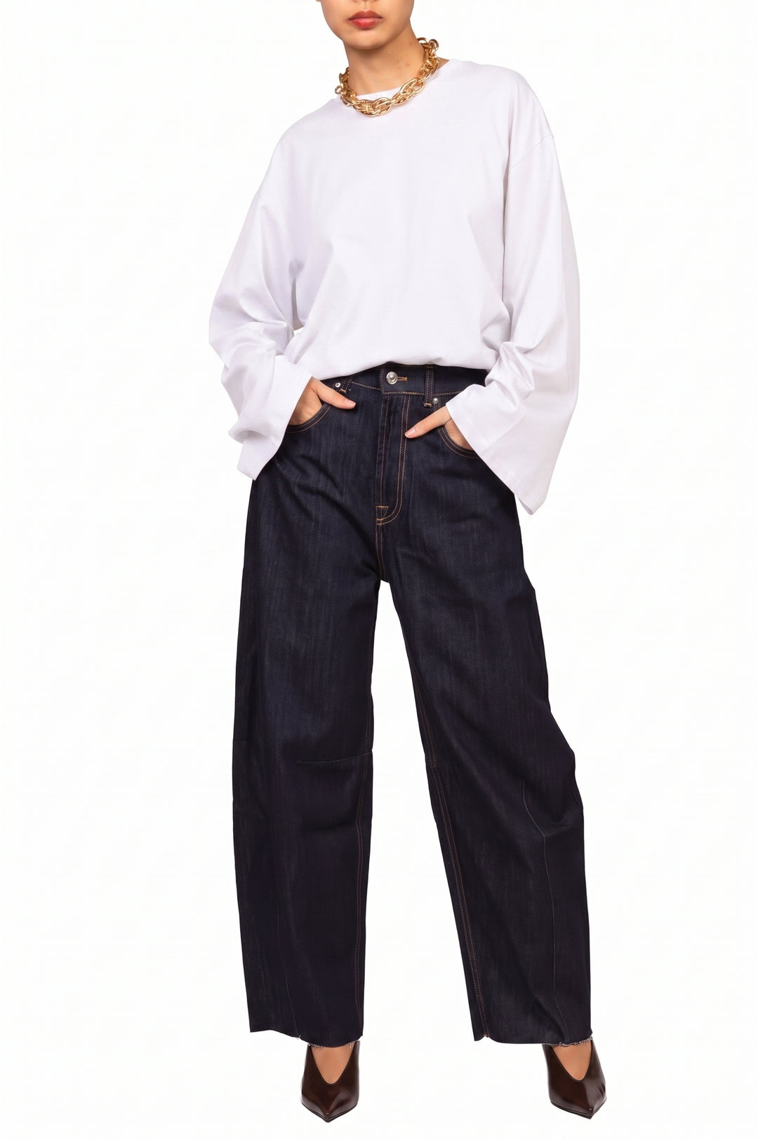 Tensione In - T- Shirt girocollo manica kimono Art. FW260045