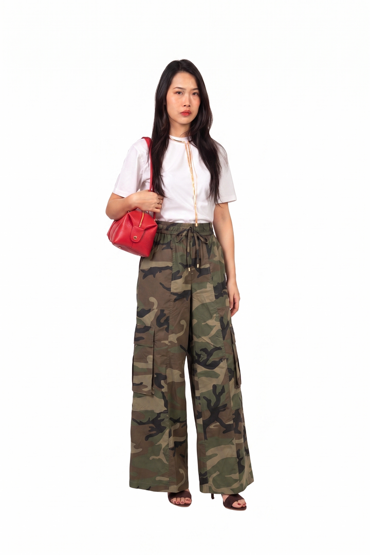 Tensione In - Pantalone cargo camouflage Art. 26P5230